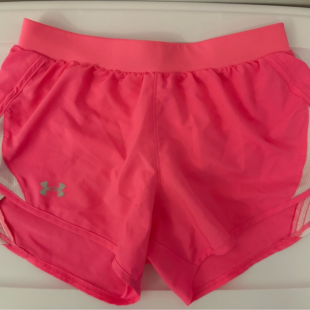 Under Armour Women's Pink Running Shorts